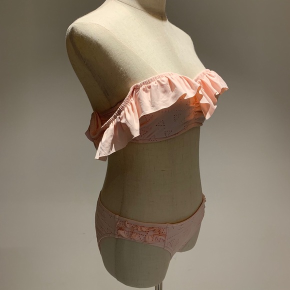 Seafolly Lola Rae Bandeau Top And Hipster Bikini - Picture 5 of 10